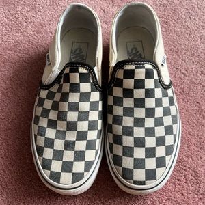 Checkered Vans
